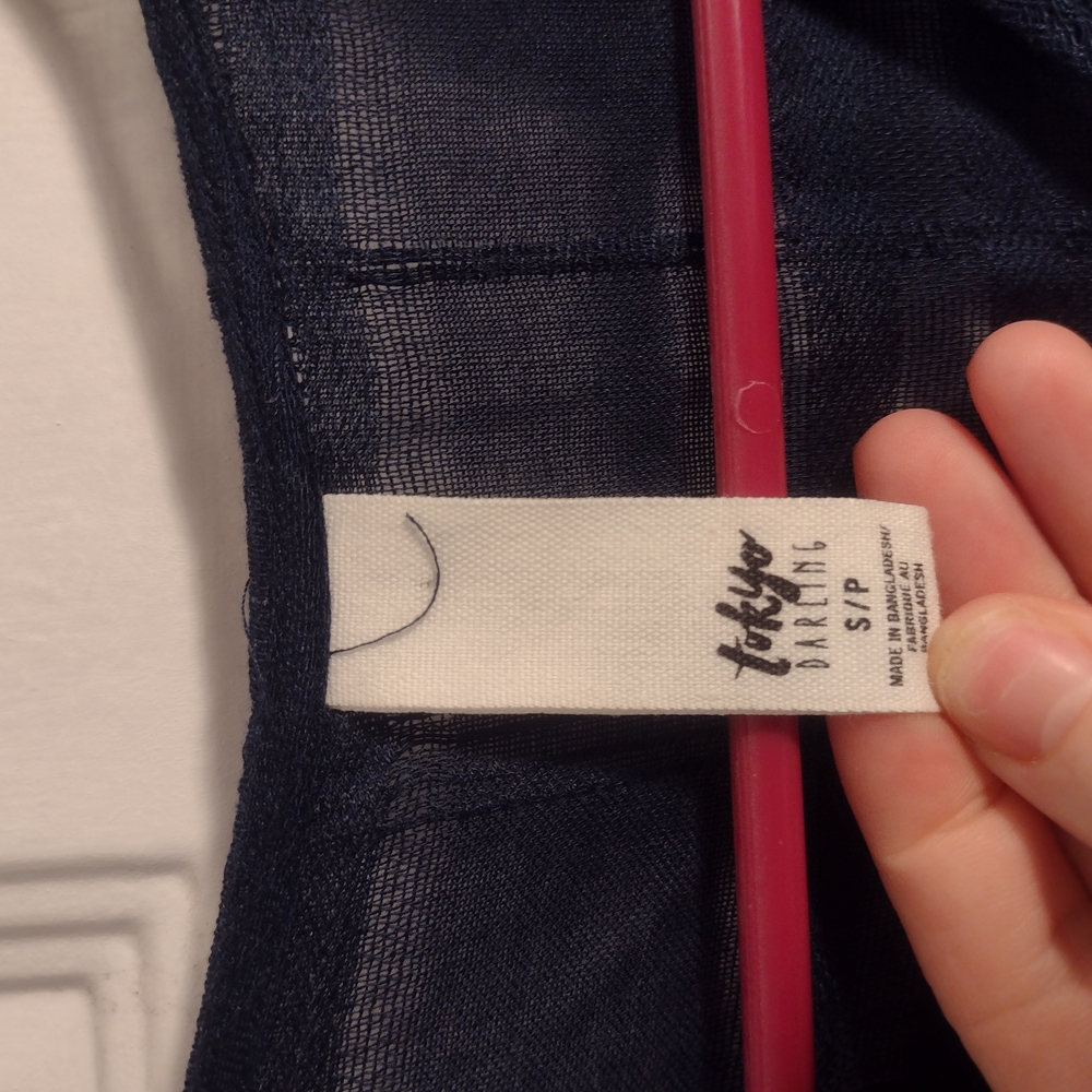 Tokyo Darling Navy Top